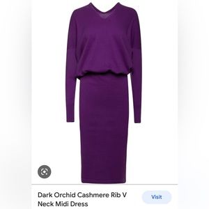 NWT Tom Ford V neck dress